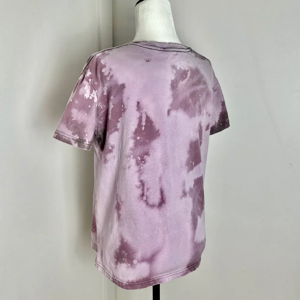 ✨Upcycled | Rolling Stones Graphic T Shirt | Large | Purple - Picture 7 of 9